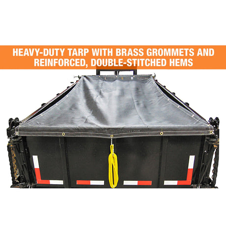 Dump Trailer Tarp Kit 6'x14' - Rodoc Leasing Sales & Service 