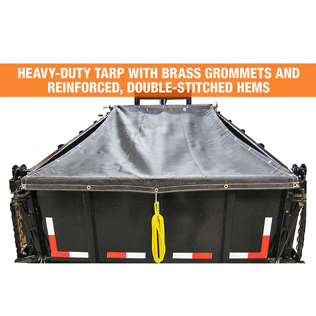 Dump Trailer Tarp Kit 7'x15' - Rodoc Leasing Sales & Service 