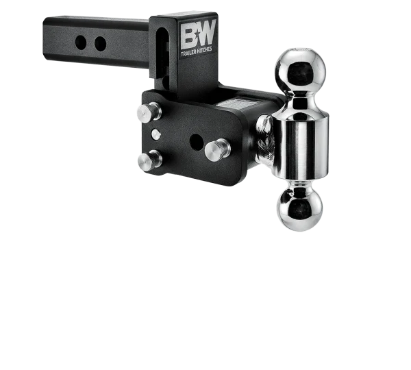 B&W Trailer Hitches Tow & Stow Model 6 Adjustable Trailer Hitch 2" Receiver Class IV - 10,000 lb GTW - TS10035B