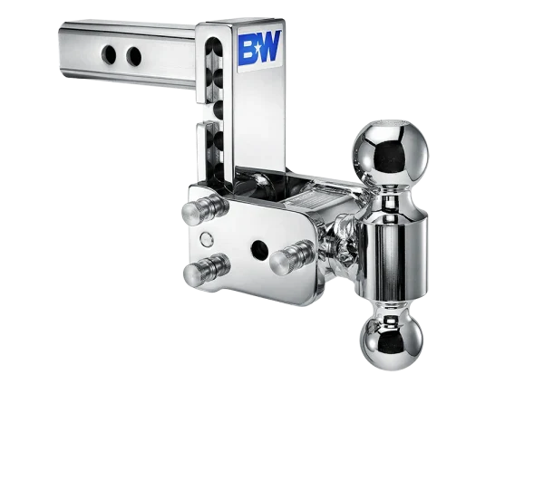 B&W Trailer Hitches Tow & Stow Model 8 Adjustable Trailer Hitch 2" Receiver Class IV - 10,000 lb GTW - TS10037C