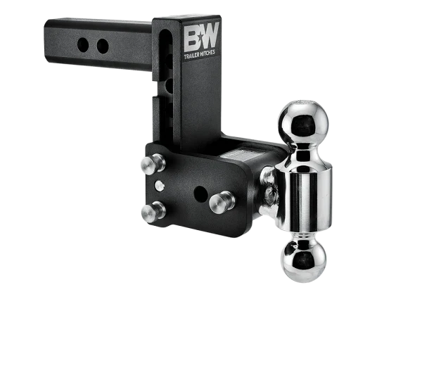 B&W Trailer Hitches Tow & Stow Model 8 Adjustable Trailer Hitch 2" Receiver Class IV - 10,000 lb GTW - TS10038B