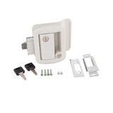 Entry Door Latch with Two Keys