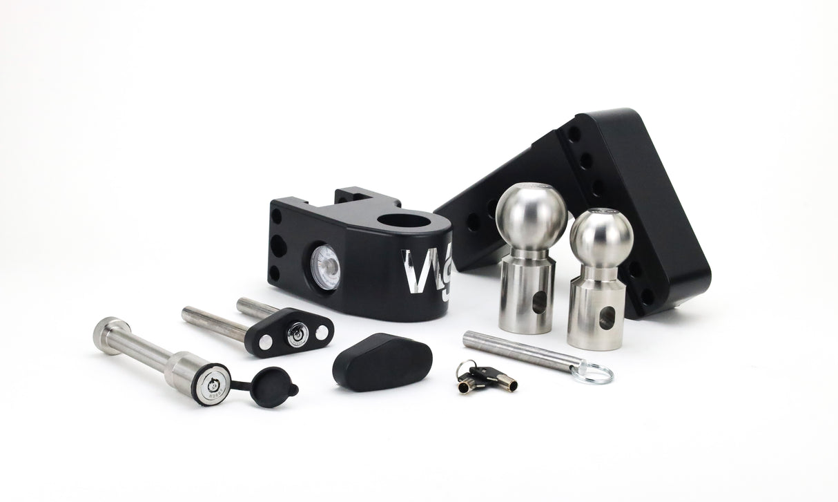 Cerakote Weigh Safe 4" Drop Hitch w/ 2.5" Shank (10K/18.5K GTWR) w/ WS05