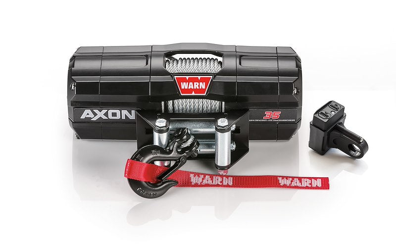 Warn AXON 3500 Planetary Winch 101135, 3,500 lb ATV/UTV, 50 ft Synthetic Rope