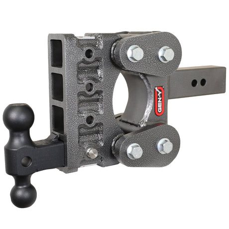 Gen-Y The BOSS TORSION-FLEX 2.5" Shank 5" Drop 1.7K TW 16K Hitch & GH-051 Dual-Ball