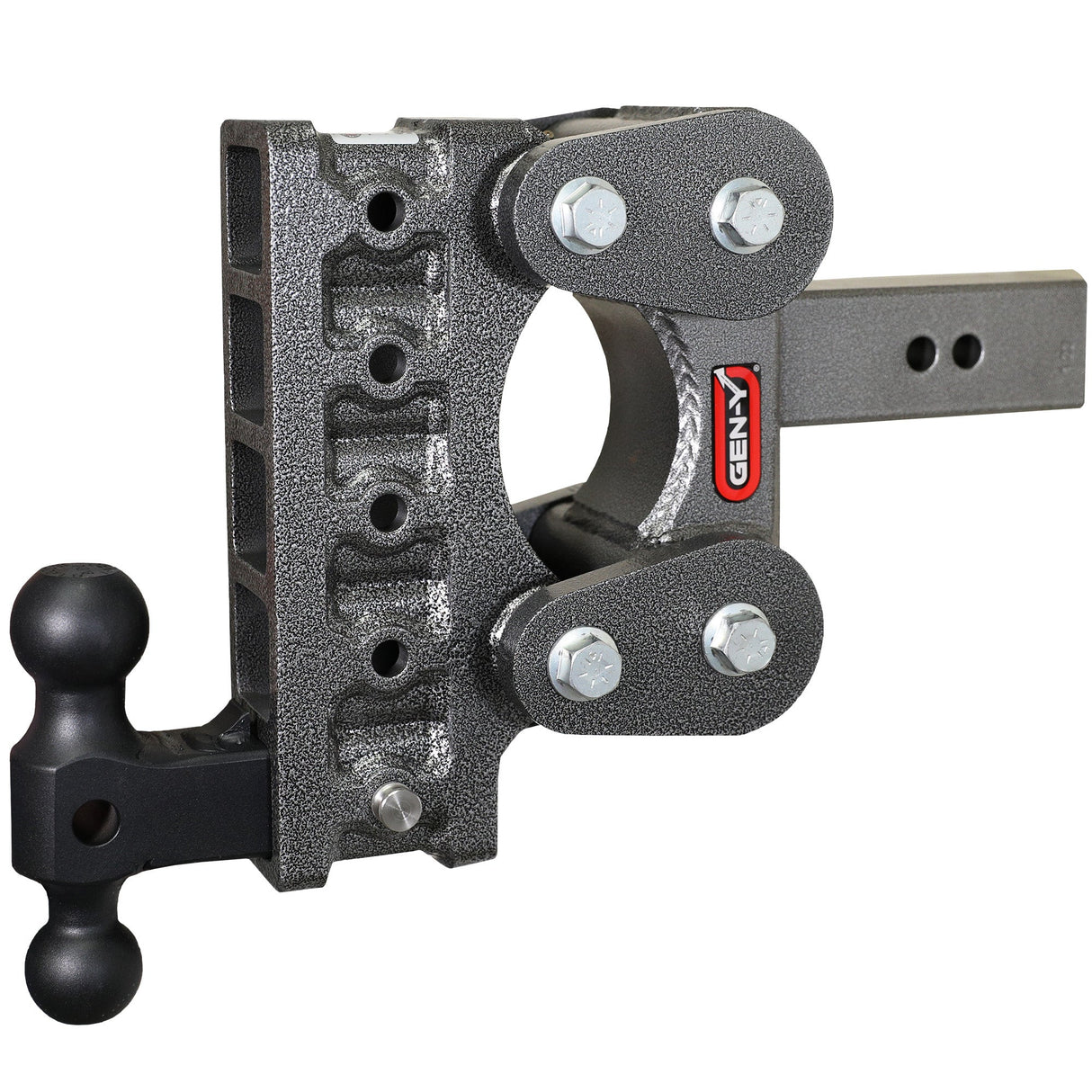 Gen-Y The BOSS TORSION-FLEX 2.5" Shank 7.5" Drop 1.7K TW 16K Hitch & GH-051 Dual-Ball