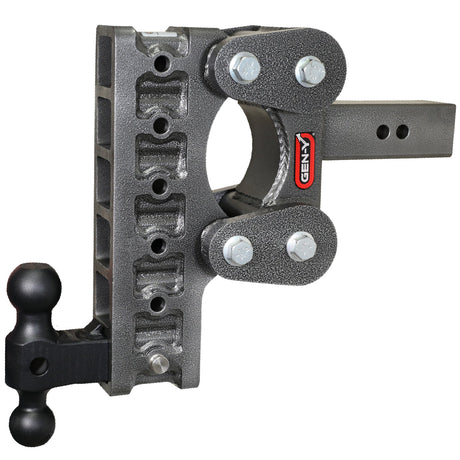 Gen-Y The BOSS TORSION-FLEX 2.5" Shank 10" Drop 1.7K TW 16K Hitch & GH-051 Dual-Ball
