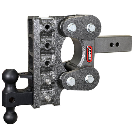 Gen-Y The BOSS TORSION-FLEX 2.5" Shank 7.5" Drop 1.7K TW 16K Hitch & GH-051 Dual-Ball & GH-032 Pintle Lock