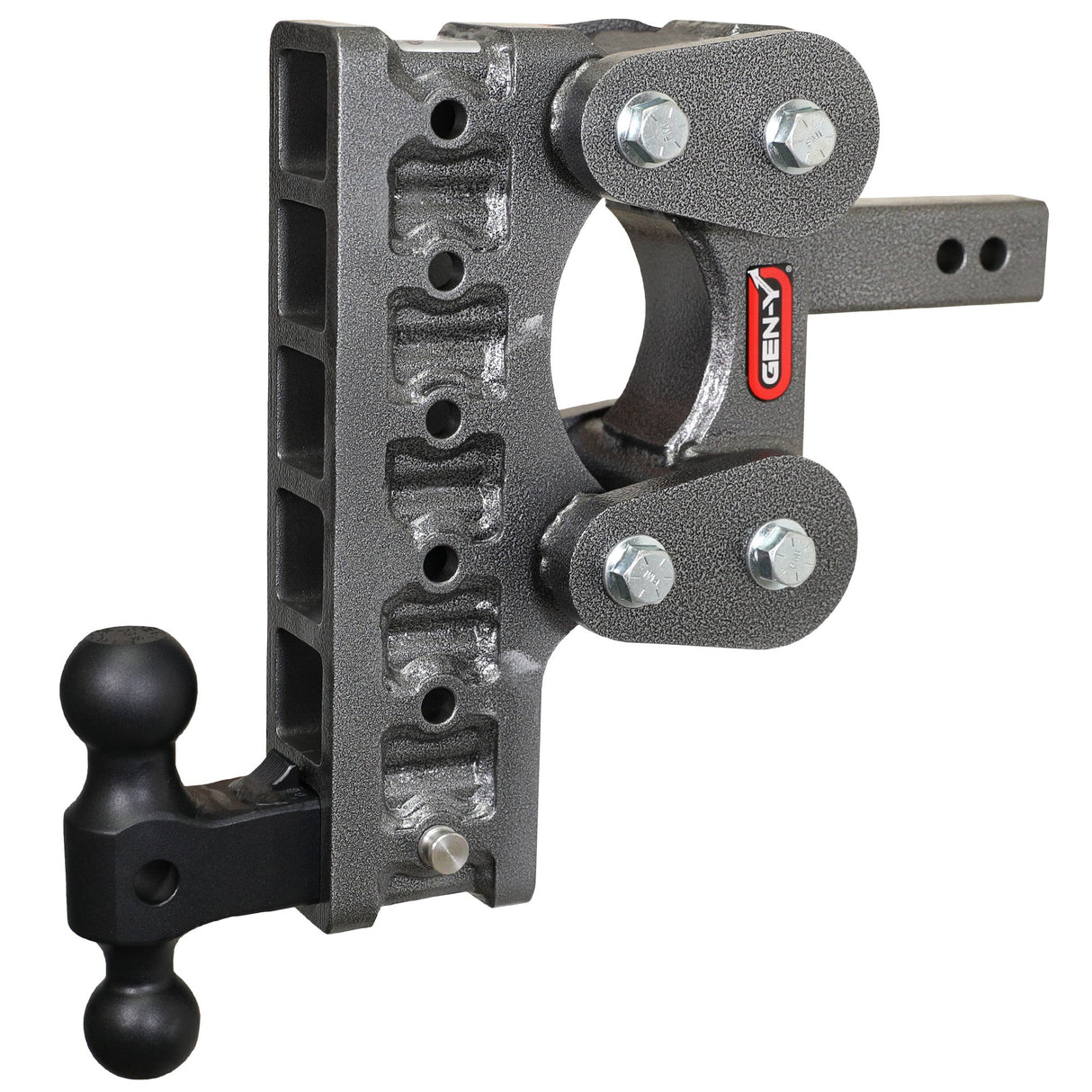 Gen-Y The BOSS TORSION-FLEX 2" Shank 10" Drop 1.7K TW 16K Hitch & GH-051 Dual-Ball