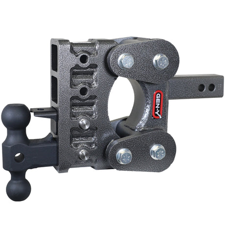Gen-Y The BOSS TORSION-FLEX 2" Shank 5" Drop 1.7K TW 16K Hitch & GH-051 Dual-Ball & GH-032 Pintle Lock