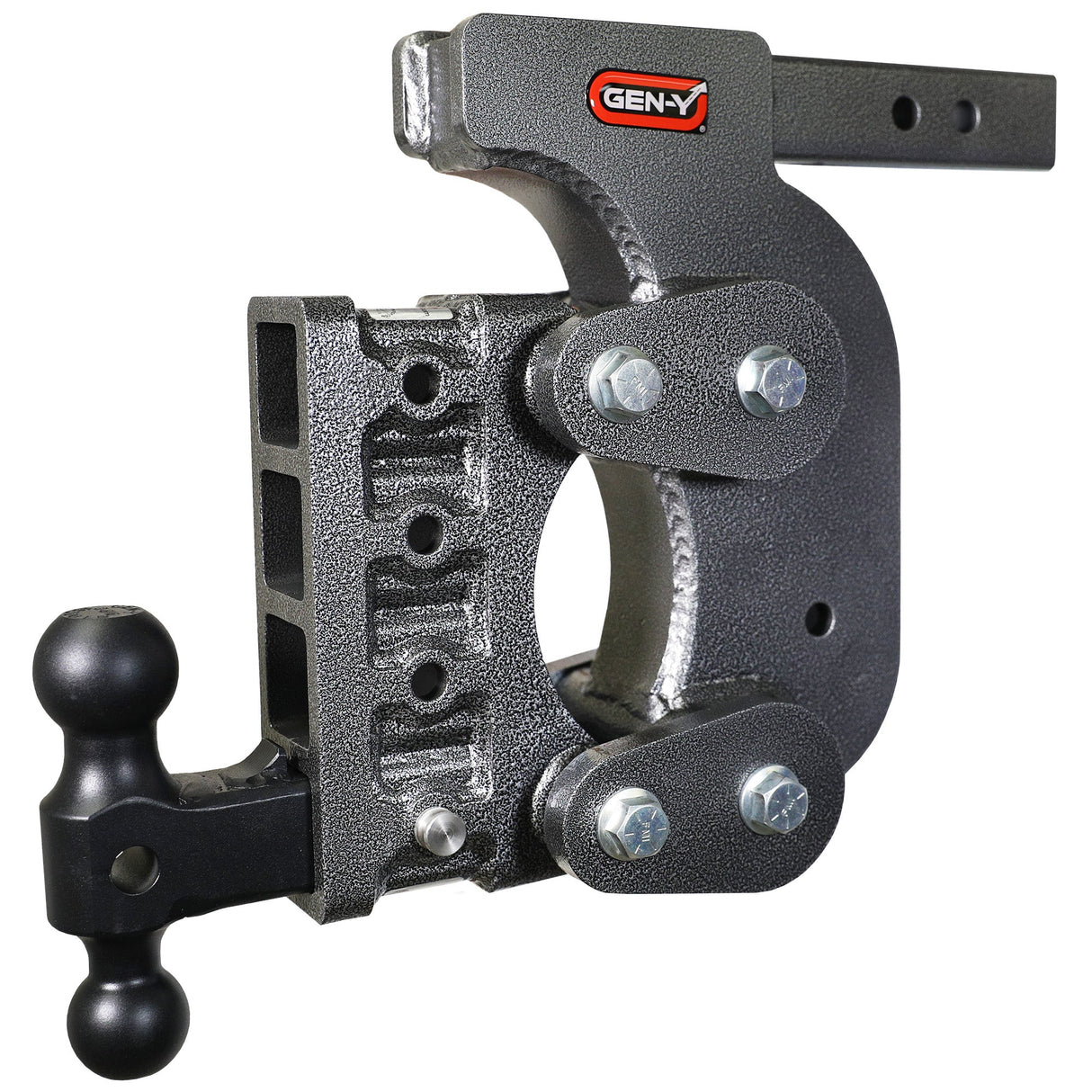 Gen-Y The BOSS TORSION-FLEX 2" Shank 12.5" Drop 1.7K TW 16K Hitch & GH-051 Dual-Ball & GH-0100 Stabilizer Kit