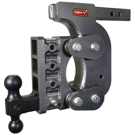 Gen-Y The BOSS TORSION-FLEX 2" Shank 12.5" Drop 1.7K TW 16K Hitch & GH-051 Dual-Ball & GH-0100 Stabilizer Kit