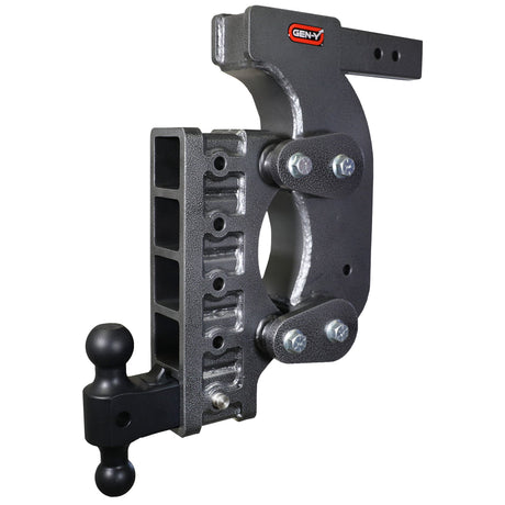 Gen-Y The BOSS TORSION-FLEX 2.5" Receiver 18" Drop 2.4K TW 21K Hitch & GH-061 Dual-Ball & GH-0101 Stabilizer Kit