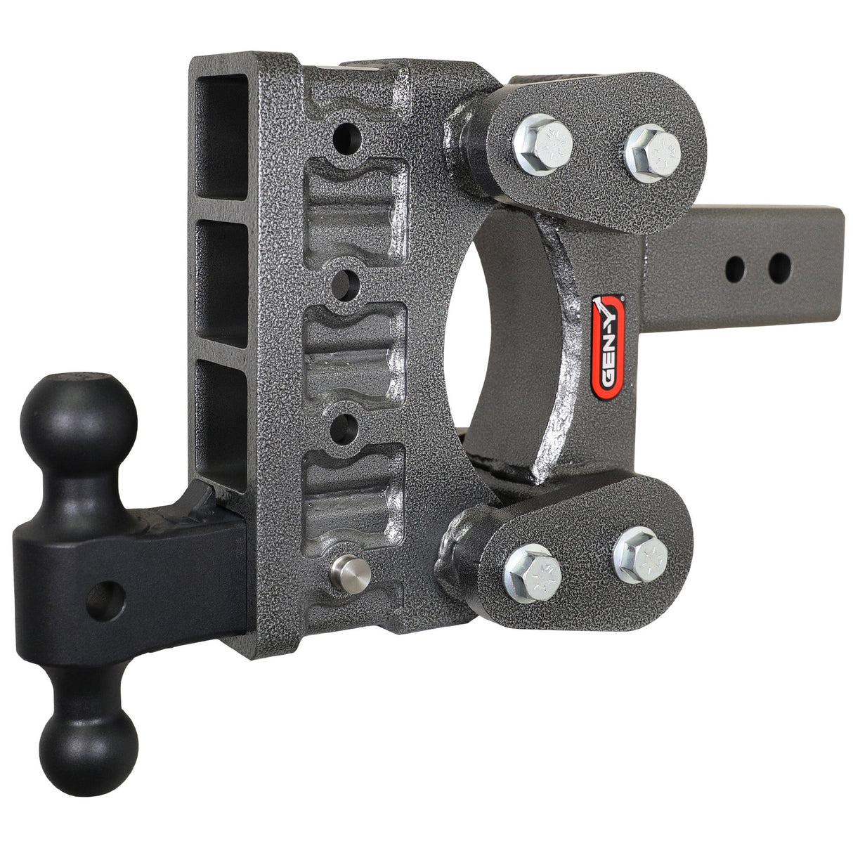 Gen-Y The BOSS TORSION-FLEX 3" Shank 6" Drop 2.4K TW 21K Hitch & GH-061 Dual-Ball