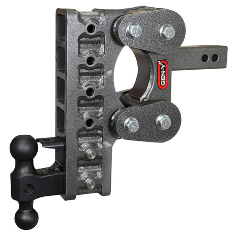 Gen-Y The BOSS TORSION-FLEX 3" Shank 12" Drop 2.4K TW 21K Hitch & GH-061 Dual-Ball & GH-062 Pintle Lock