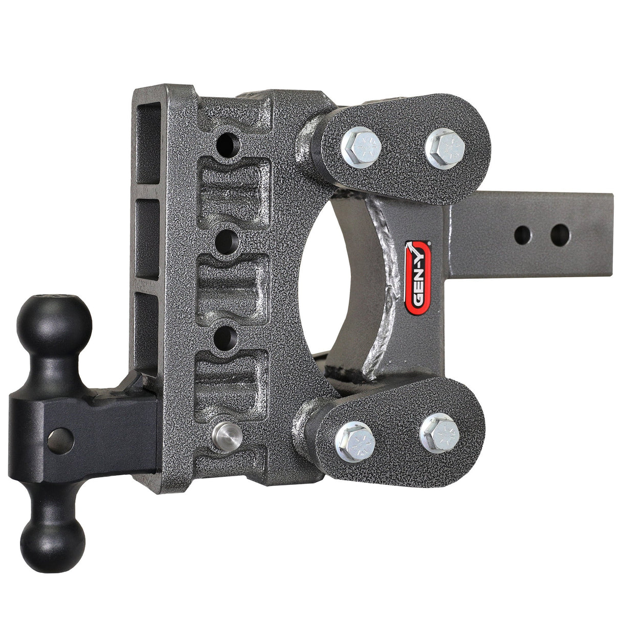 Gen-Y The BOSS TORSION-FLEX 3" Shank 6" Drop 3.5K TW 32K Hitch & GH-0161 Dual-Ball