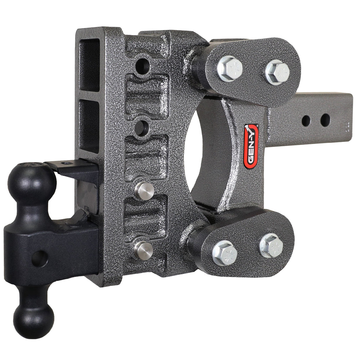 Gen-Y The BOSS TORSION-FLEX 3" Shank 6" Drop 3.5K TW 32K Hitch & GH-0161 Dual-Ball & GH-0162 Pintle Lock