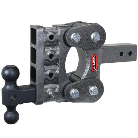 Gen-Y The BOSS TORSION-FLEX 2.5" Shank 5" Drop 1.1K TW 10K Hitch & GH-031 Dual-Ball