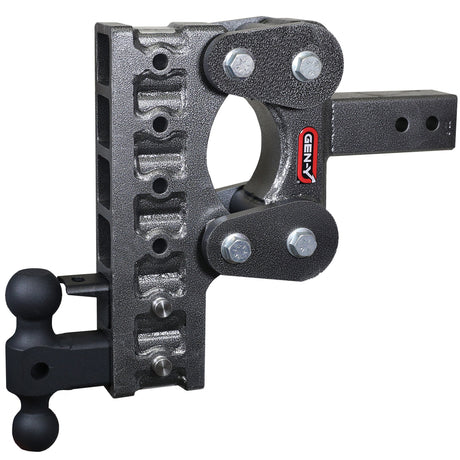 Gen-Y The BOSS TORSION-FLEX 2.5" Shank 10" Drop 1.1K TW 10K Hitch & GH-031 Dual-Ball & GH-032 Pintle Lock