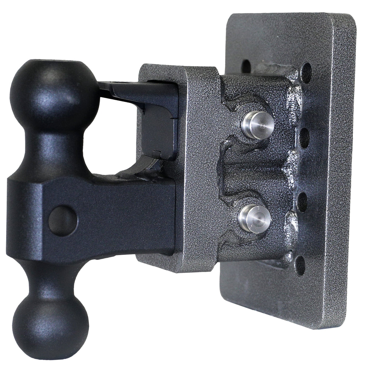 Gen-Y MEGA-DUTY 2" Bolt-On 2.5" Drop 2K TW 16K Hitch & GH-051 Dual-Ball & GH-032 Pintle Lock