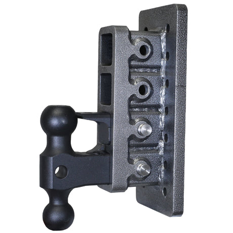 Gen-Y MEGA-DUTY 2" Bolt-On 7.5" Drop 2K TW 16K Hitch & GH-051 Dual-Ball & GH-032 Pintle Lock