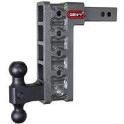 Gen-Y MEGA-DUTY 2" Shank 10" Drop 2K TW 16K Hitch & GH-051 Dual-Ball