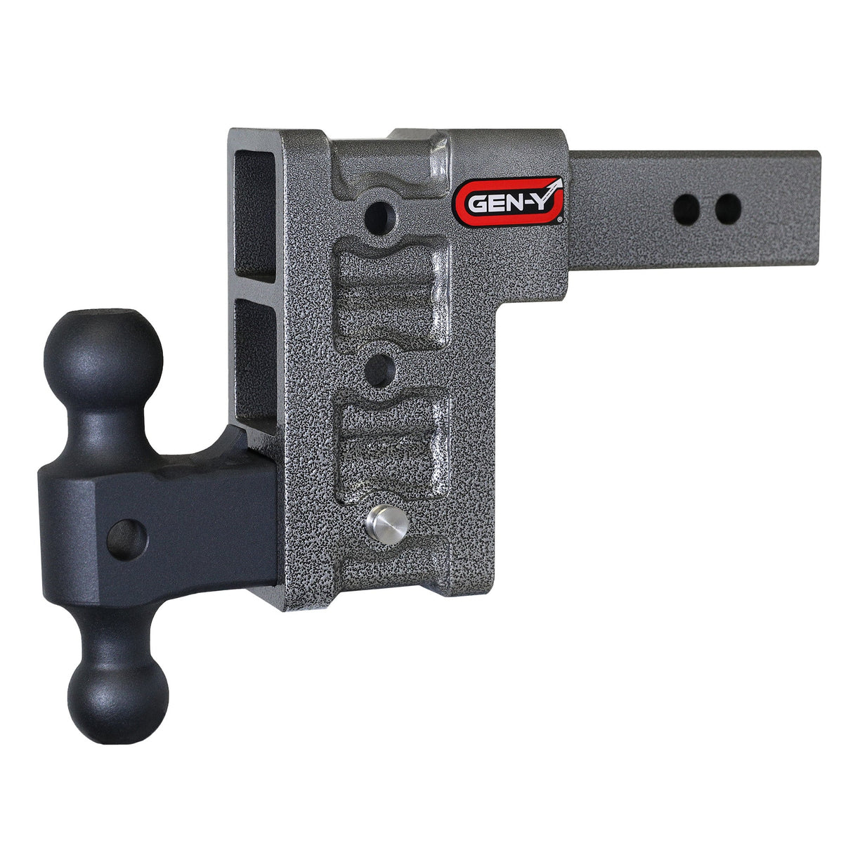 Gen-Y MEGA-DUTY 2.5" Shank 6" Drop 3K TW 21K Hitch & GH-061 Dual-Ball