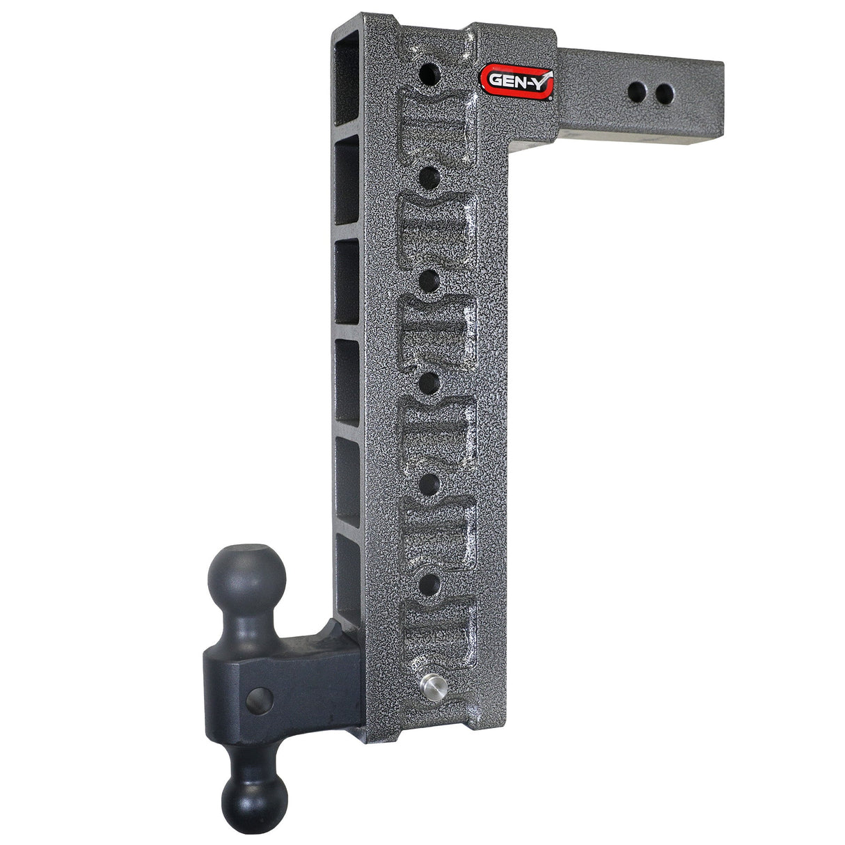Gen-Y MEGA-DUTY 2.5" Shank 18" Drop 3K TW 21K Hitch & GH-061 Dual-Ball & GH-0101 Stabilizer Kit
