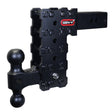 Gen-Y PHANTOM-X 2.5" Solid Shank 7.5" Drop 1.6K TW 16K Hitch & GH-051 Dual-Ball Mount