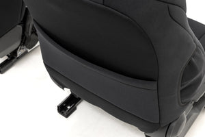 Rough Country Seat Covers | FR & RR | Double Cab | Toyota Tacoma 2WD/4WD (2024-2026)
