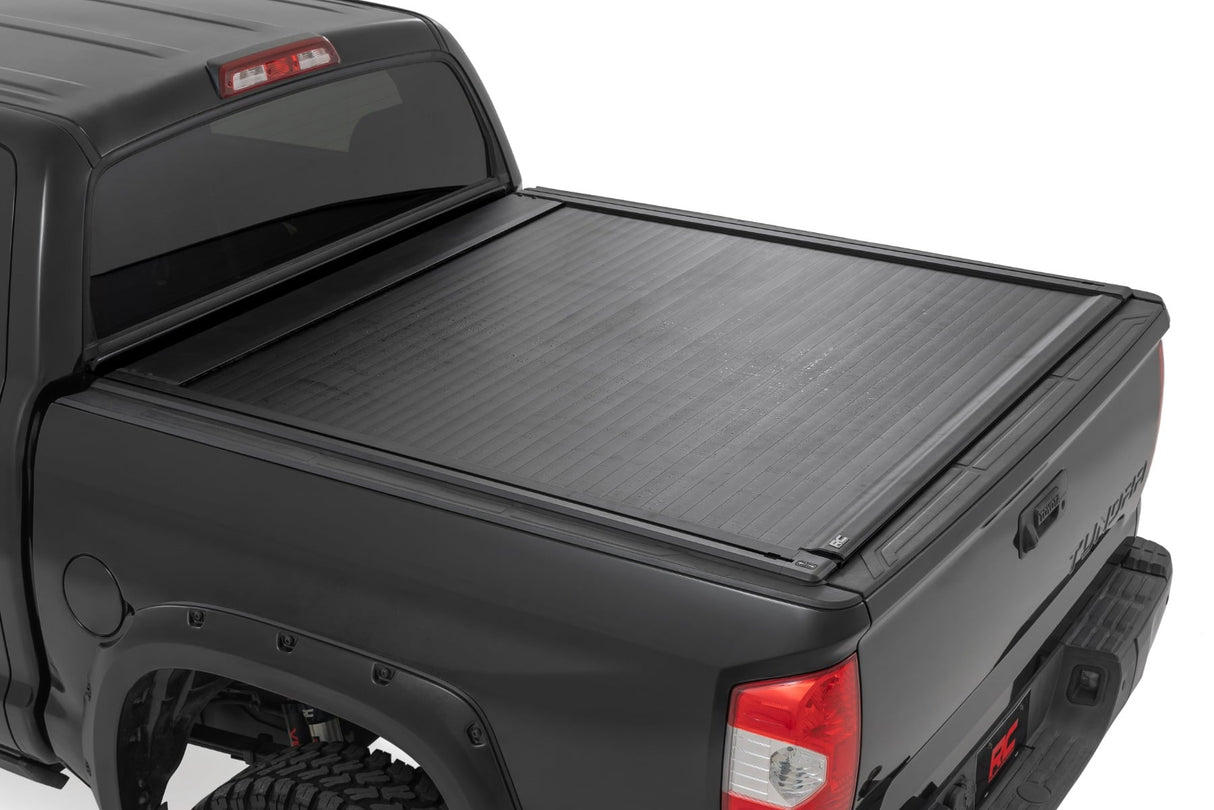 Rough Country Powered Retractable Bed Cover - 5'7" Bed - Toyota Tundra (2007-2021) - 51419550