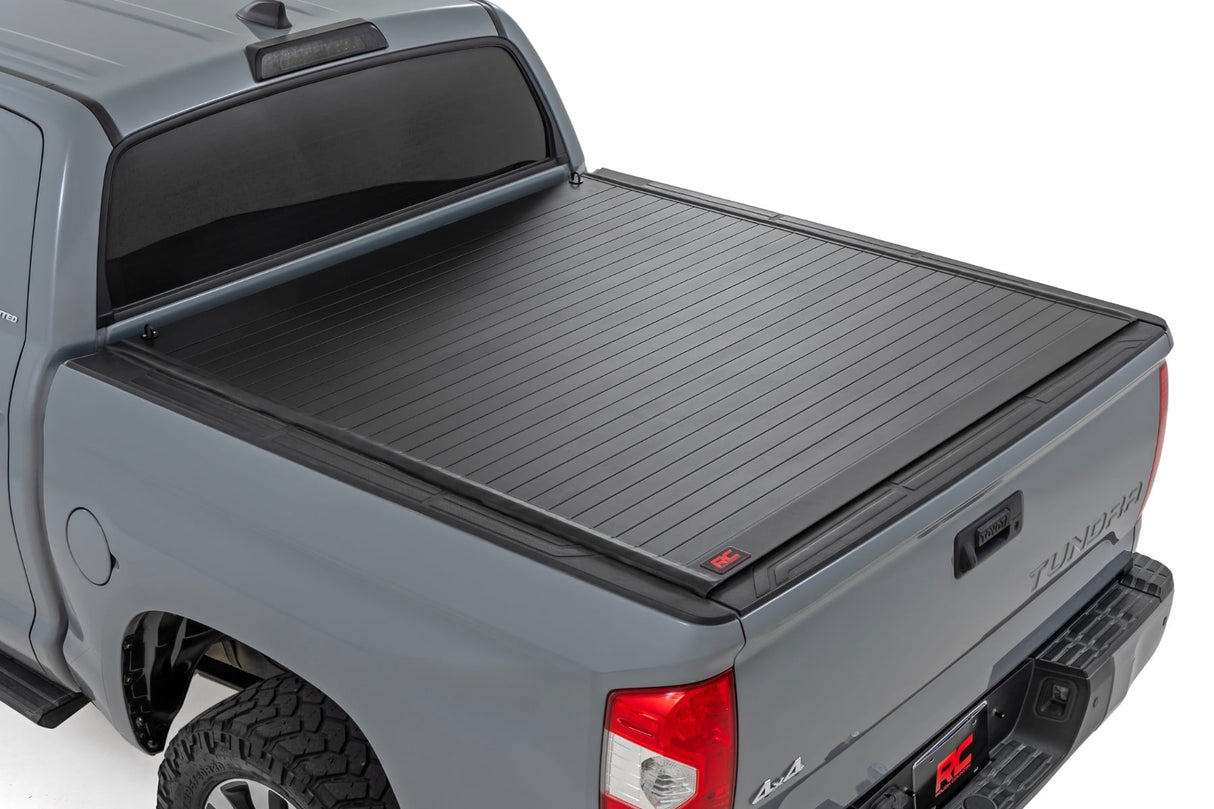 Rough Country Hard Roll-Up Bed Cover 5'7" Bed - Toyota Tundra 2007-2021 - 50514550