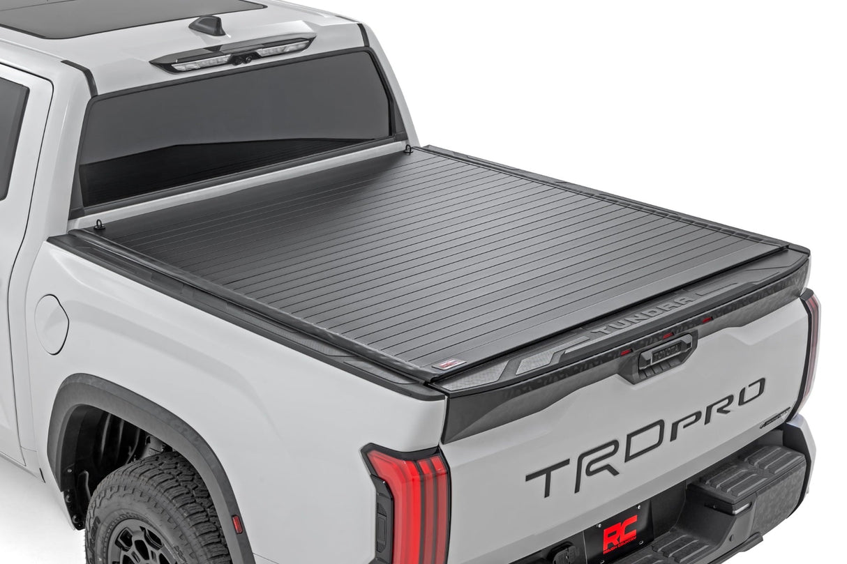 Rough Country Hard Roll-Up Bed Cover 5'7" Bed - Toyota Tundra 2022-2026 - 50514551