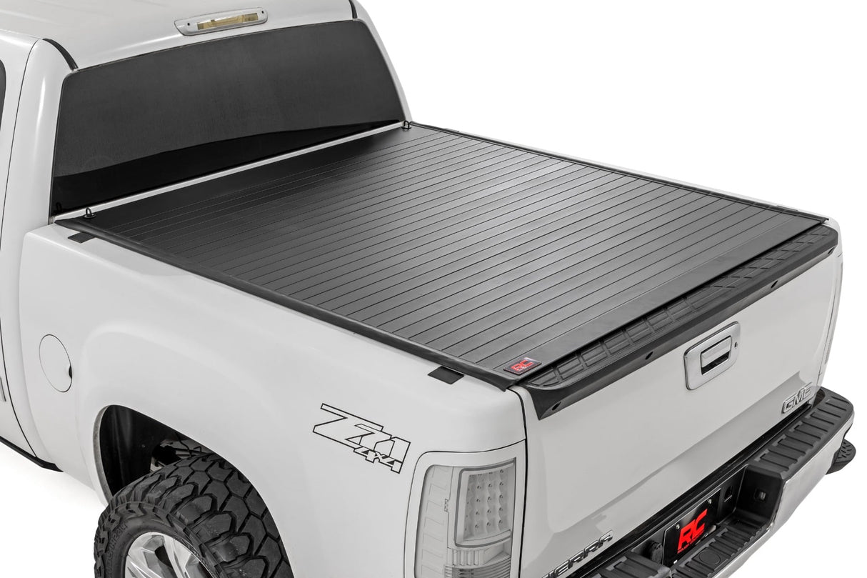 Rough Country Hard Roll-Up Bed Cover - Chevy/GMC Silverado/Sierra 1500 2007-2013 - 50123551