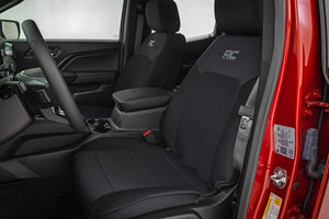 Rough Country Seat Covers | Front Bucket | Rear Bench | Chevy/GMC Canyon/Colorado (2023-2026)