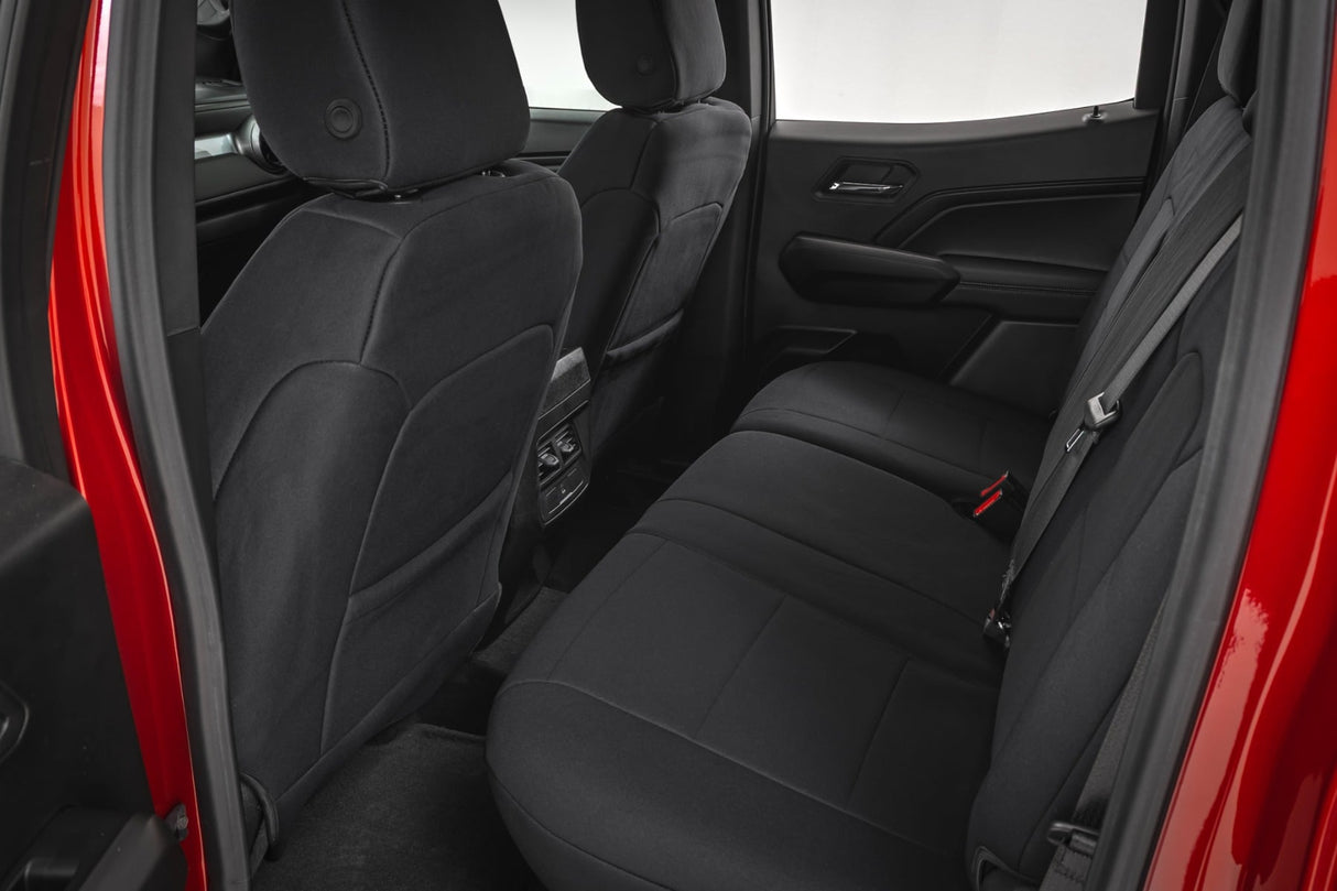 Rough Country Seat Covers | Front Bucket | Rear Bench | Chevy/GMC Canyon/Colorado (2023-2026)