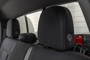 Rough Country Seat Covers | Front Bucket | Rear Bench | Chevy/GMC Canyon/Colorado (2023-2026)