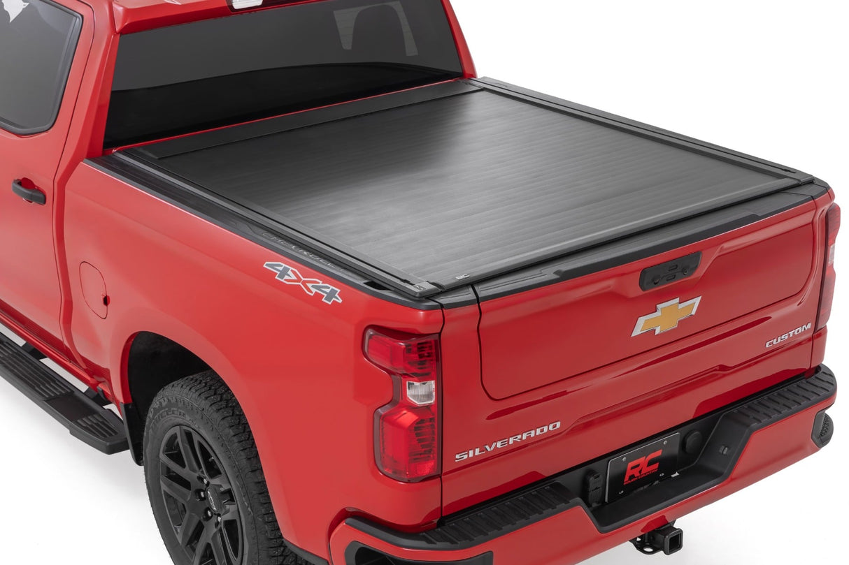 Rough Country Powered Retractable Bed Cover - 5'10" Bed - Chevy/GMC Sierra 1500/Silverado 1500 (2019-2026) - 51120580