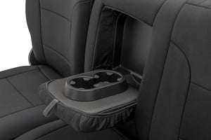 Rough Country Seat Covers | FR Bucket & RR 60/40 Bench | Chevy/GMC 2500HD/3500HD (2014-2026)