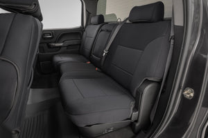 Rough Country Seat Covers | FR Bucket & RR 60/40 Bench | Chevy/GMC 2500HD/3500HD (2014-2026)