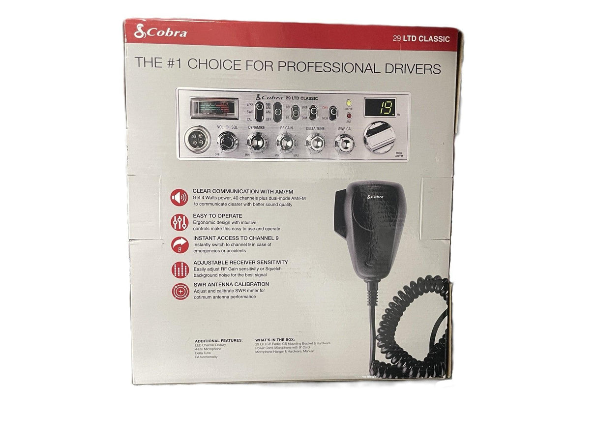 Cobra CB Radio 29 LTD - Rodoc Leasing Sales & Service 