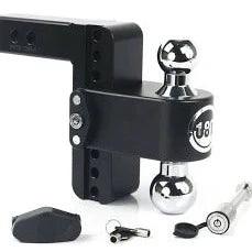 Weigh Safe Aluminum Hitch 2.5" Shank 6" Drop Black Finish - Rodoc Leasing Sales & Service 