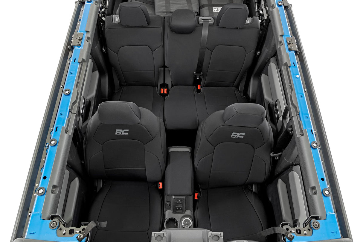 Rough Country Seat Covers | Ford Bronco 4WD (2021-2026)