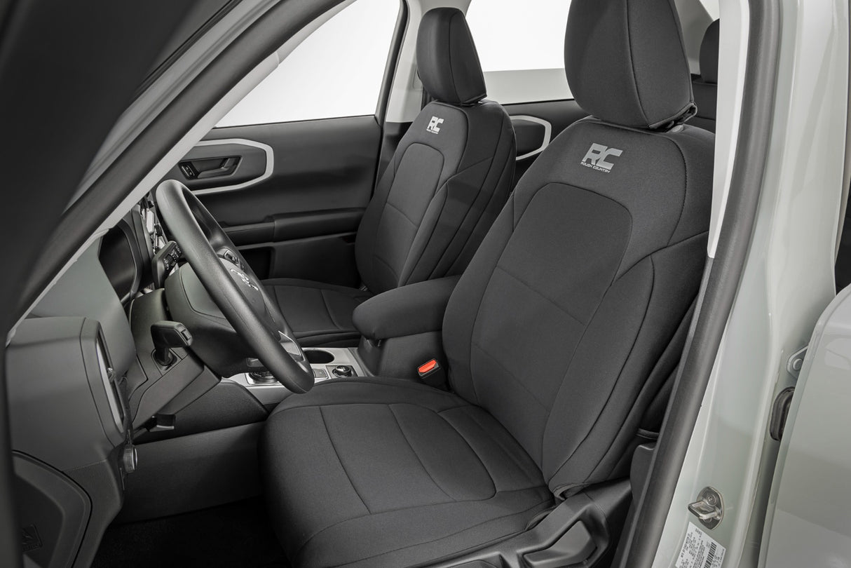 Rough Country Seat Covers | Ford Bronco Sport 4WD (2021-2026)