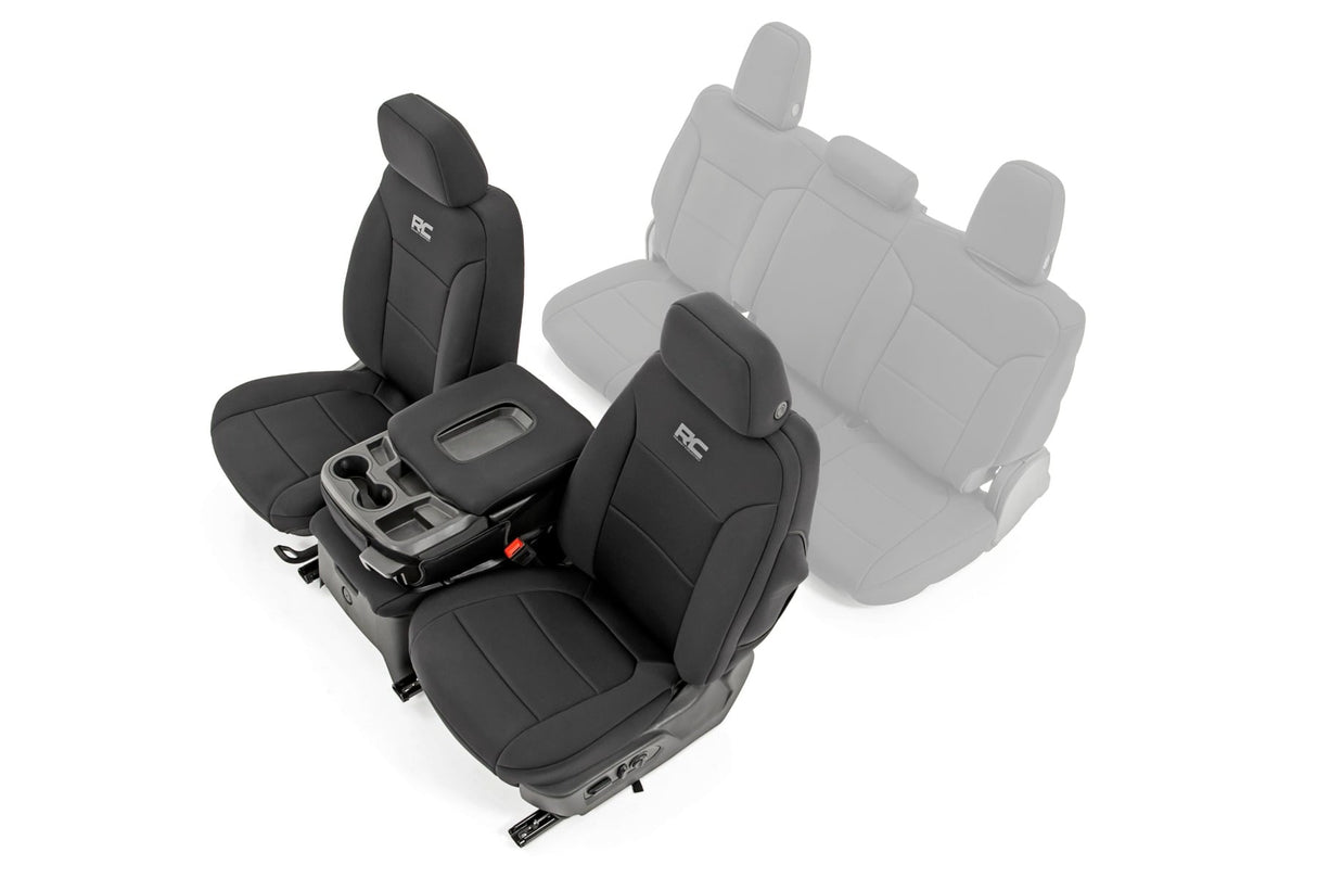 Rough Country Seat Covers | Chevy/GMC Sierra 1500 (2019-2026) / Silverado 1500 (2019-2025)