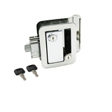 Entry Door Latch with Two Keys