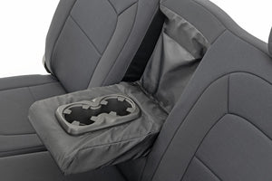 Rough Country Seat Covers | Front Bucket | Rear Bench | Chevy/GMC Canyon/Colorado (2015-2022)