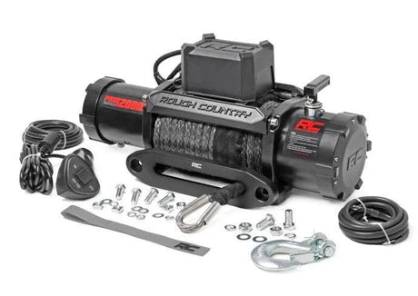 Rough Country 12000-LB PRO SERIES WINCH SYNTHETIC ROPE - Rodoc Leasing Sales & Service 