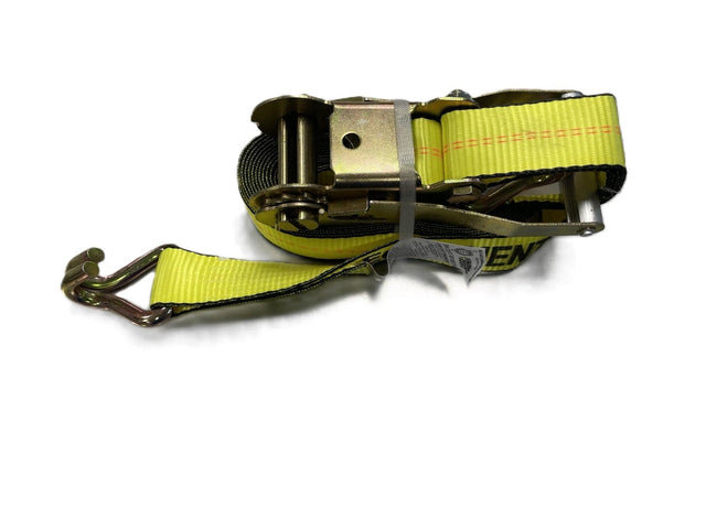 2" x 27' Ratchet Strap - Yellow