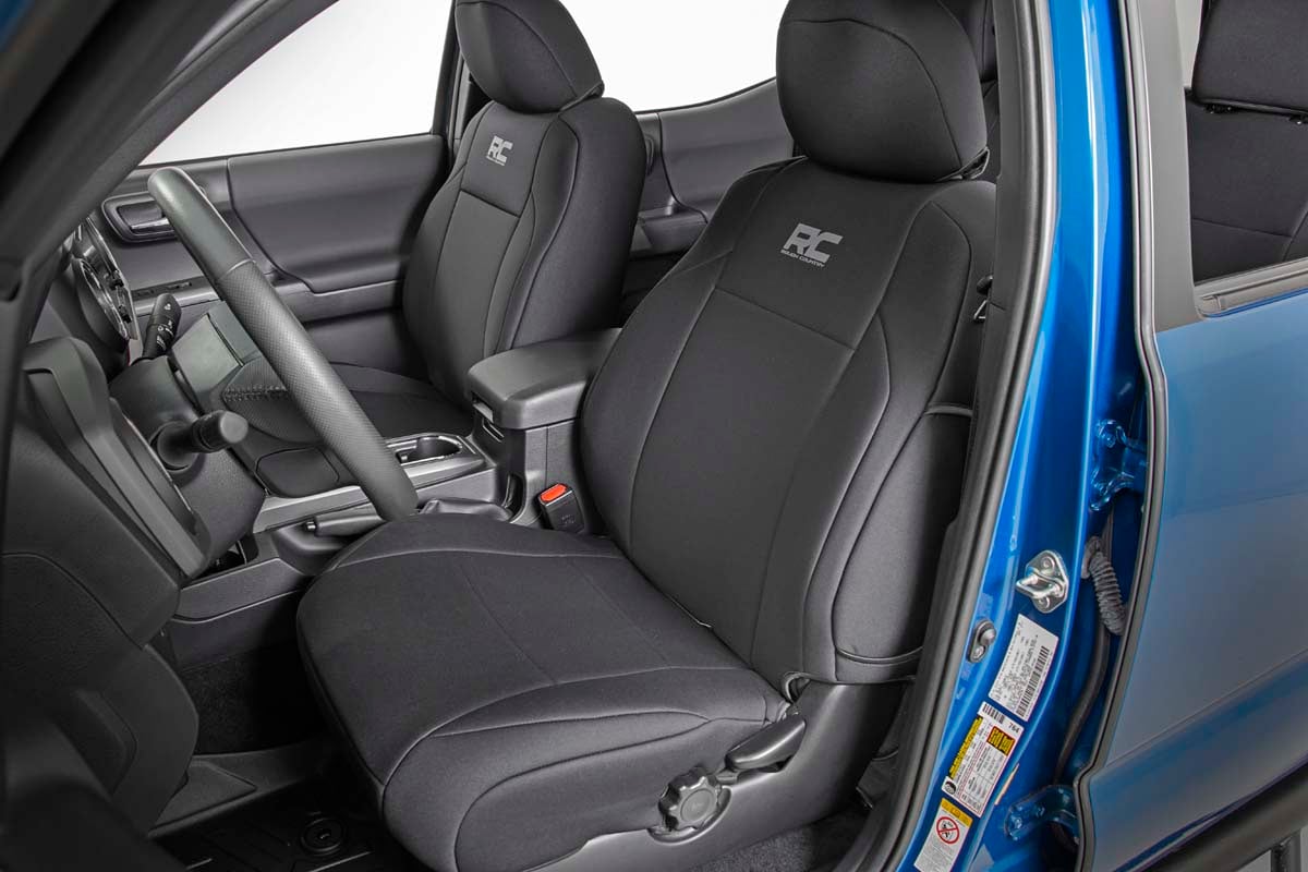Rough Country Seat Covers | Toyota Tacoma 2WD/4WD (2016-2023)